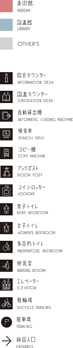 利用案内フロアマップ（項目）